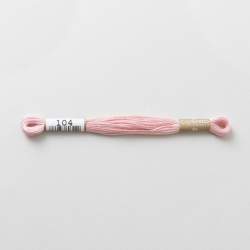 104 COSMO - Filo da ricamo giapponese COSMO - Mouliné Size 25 in cotone a 6 capi