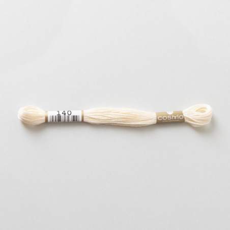 Filo da ricamo giapponese COSMO 140 - Mouliné Size 25 in cotone a 6 capi
