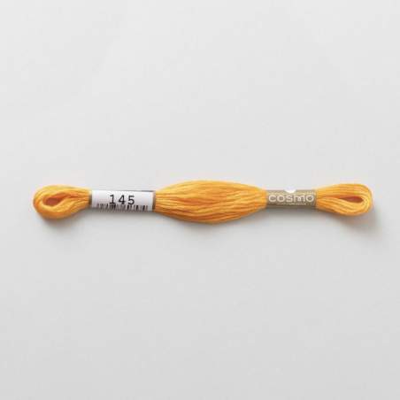 Filo da ricamo giapponese COSMO 145 - Mouliné Size 25 in cotone a 6 capi