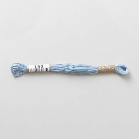 163 COSMO - Filo da ricamo giapponese COSMO - Mouliné Size 25 in cotone a 6 capi