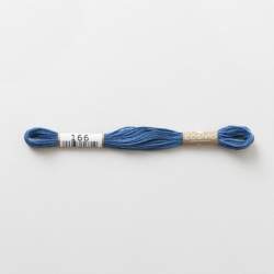 Filo da ricamo giapponese COSMO 166 - Mouliné Size 25 in cotone a 6 capi