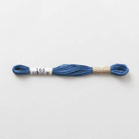166 COSMO - Filo da ricamo giapponese COSMO - Mouliné Size 25 in cotone a 6 capi