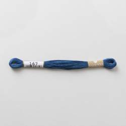 167 COSMO - Filo da ricamo giapponese COSMO - Mouliné Size 25 in cotone a 6 capi