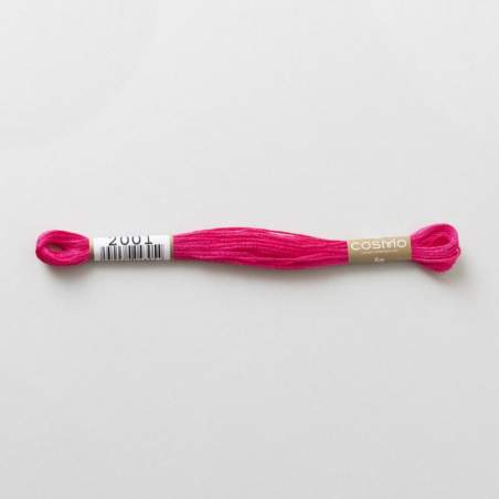 Filo da ricamo giapponese COSMO 2001 - Mouliné Size 25 in cotone a 6 capi