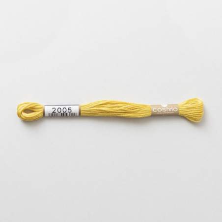 2005 COSMO - Filo da ricamo giapponese COSMO - Mouliné Size 25 in cotone a 6 capi