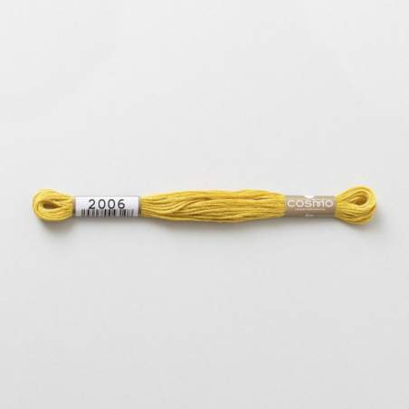 2006 COSMO - Filo da ricamo giapponese COSMO - Mouliné Size 25 in cotone a 6 capi