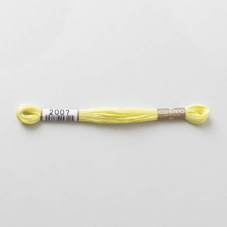 2007 COSMO - Filo da ricamo giapponese COSMO - Mouliné Size 25 in cotone a 6 capi