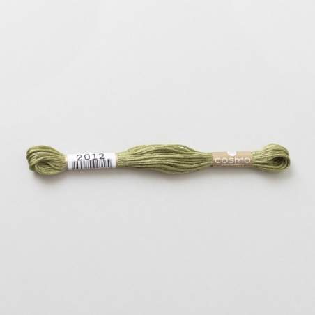 2012 COSMO - Filo da ricamo giapponese COSMO - Mouliné Size 25 in cotone a 6 capi