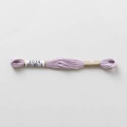 2034 COSMO - Filo da ricamo giapponese COSMO - Mouliné Size 25 in cotone a 6 capi