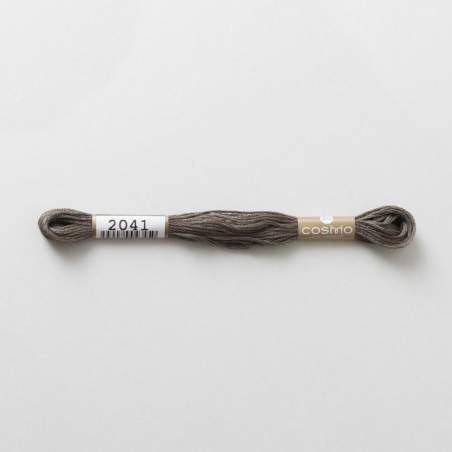 Filo da ricamo giapponese COSMO 2041 - Mouliné Size 25 in cotone a 6 capi