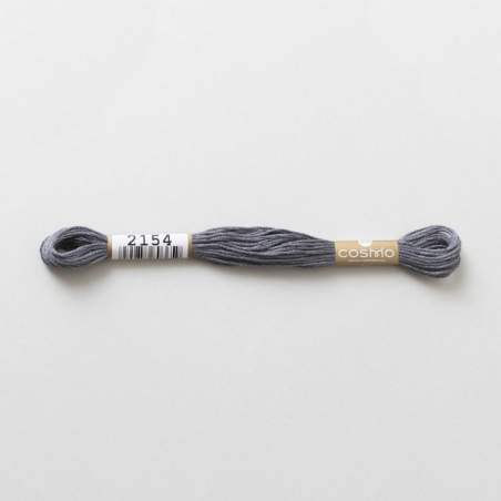 2154 COSMO - Filo da ricamo giapponese COSMO - Mouliné Size 25 in cotone a 6 capi