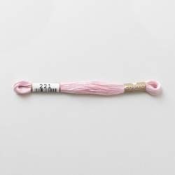 221 COSMO - Filo da ricamo giapponese COSMO - Mouliné Size 25 in cotone a 6 capi