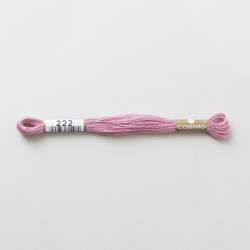 222 COSMO - Filo da ricamo giapponese COSMO - Mouliné Size 25 in cotone a 6 capi