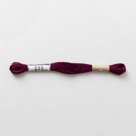 225 COSMO - Filo da ricamo giapponese COSMO - Mouliné Size 25 in cotone a 6 capi