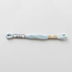 2251 COSMO - Filo da ricamo giapponese COSMO - Mouliné Size 25 in cotone a 6 capi