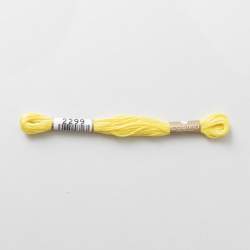 Filo da ricamo giapponese COSMO 2299 - Mouliné Size 25 in cotone a 6 capi