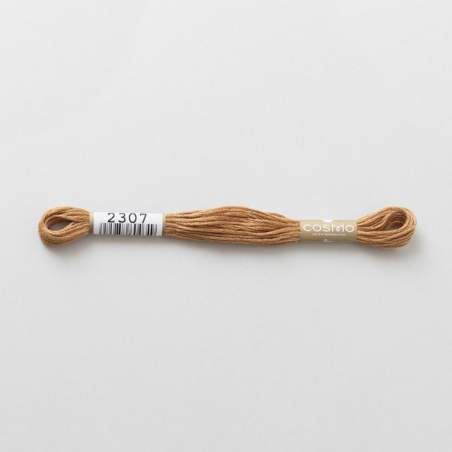 2307 COSMO - Filo da ricamo giapponese COSMO - Mouliné Size 25 in cotone a 6 capi