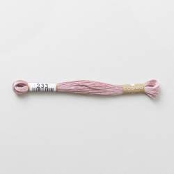 233 COSMO - Filo da ricamo giapponese COSMO - Mouliné Size 25 in cotone a 6 capi