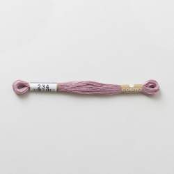 234 COSMO - Filo da ricamo giapponese COSMO - Mouliné Size 25 in cotone a 6 capi