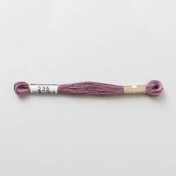 235 COSMO - Filo da ricamo giapponese COSMO - Mouliné Size 25 in cotone a 6 capi