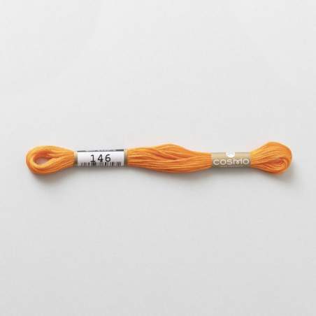 Filo da ricamo giapponese COSMO 146 - Mouliné Size 25 in cotone a 6 capi