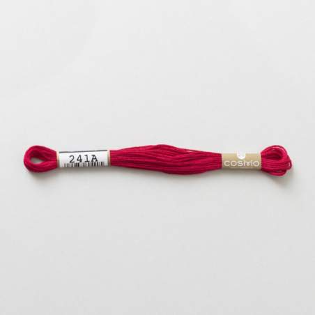 241A COSMO - Filo da ricamo giapponese COSMO - Mouliné Size 25 in cotone a 6 capi