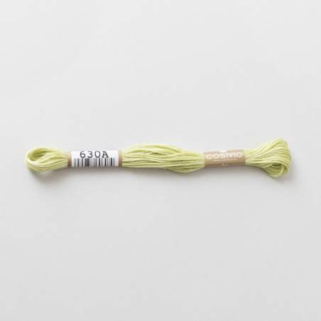 Filo da ricamo giapponese COSMO 630A - Mouliné Size 25 in cotone a 6 capi