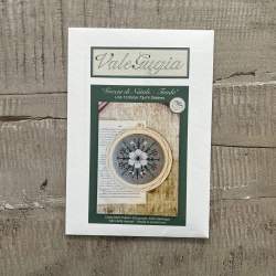 Goccia di Natale, Tondo - Schema a Punto Croce di ValeGugia