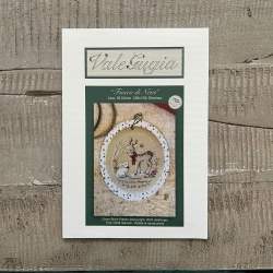 Natale, Fiocco di Neve - Schema a Punto Croce di ValeGugia