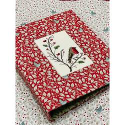 Natale, Pettirosso nella Neve - Schema a Punto Croce di ValeGugia