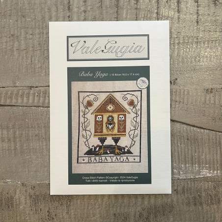 Case, Baba Yaga - Schema a Punto Croce di ValeGugia