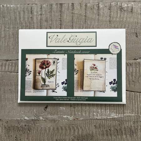 Erbario, Copertina Estate - Schema a Punto Croce di ValeGugia