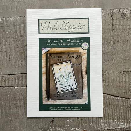 Erbario, Camomilla - Schema a Punto Croce di ValeGugia