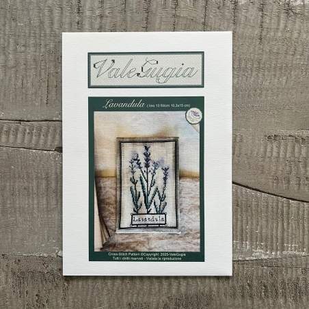Erbario, Lavanda - Schema a Punto Croce di ValeGugia