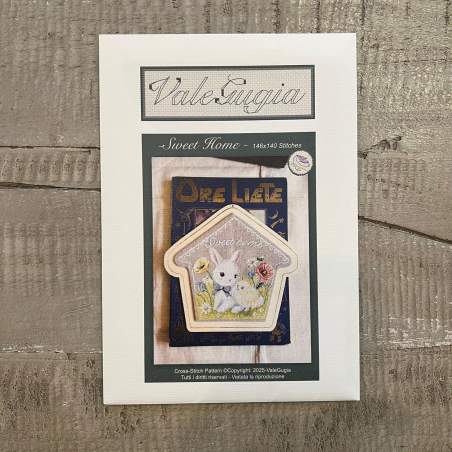 Pasqua, Sweet Home - Schema a Punto Croce di ValeGugia