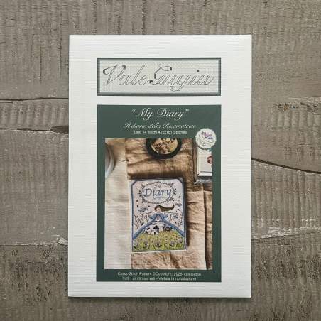 Il Giardino Segreto, My Diary - Schema a Punto Croce di ValeGugia