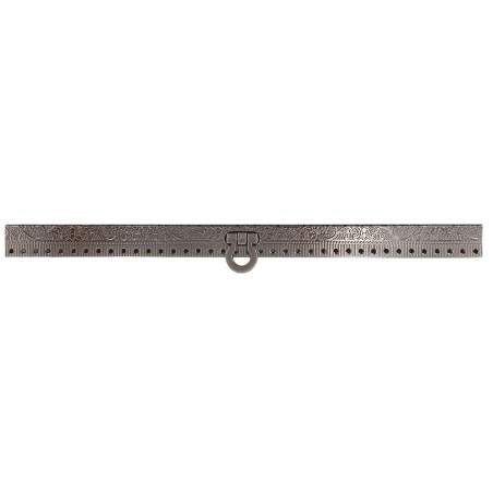 Chiusura dritta per borse da 19 cm in metallo da cucire IDEAS - 1