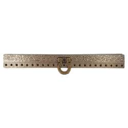 Chiusura dritta per borse da 11,5 cm, oro antico IDEAS - 1