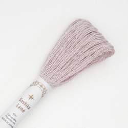 Filo per Sashiko Lamé 40m, Rosa Lavanda e Argento