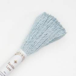 Filo per Sashiko Lamé 40m, Azzurro e Argento