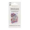 80 Spilli Patchwork Ultra Fini con Testa in Vetro di Murano da 36 x 0,40 mm - Bohin - confezione