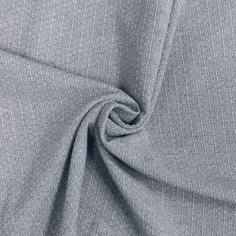 Tessuto Giapponese Tinto in Filo Grigio Azzurro lavorato sul filo della trama - Sojitz