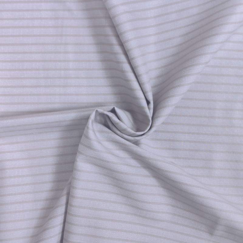 Tessuto giapponese grigio con righe tortora - Mrs March's in Antique