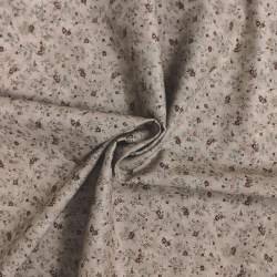 Tessuto grigio tortora sfumato con piccoli fiorellini - Quilters Basics