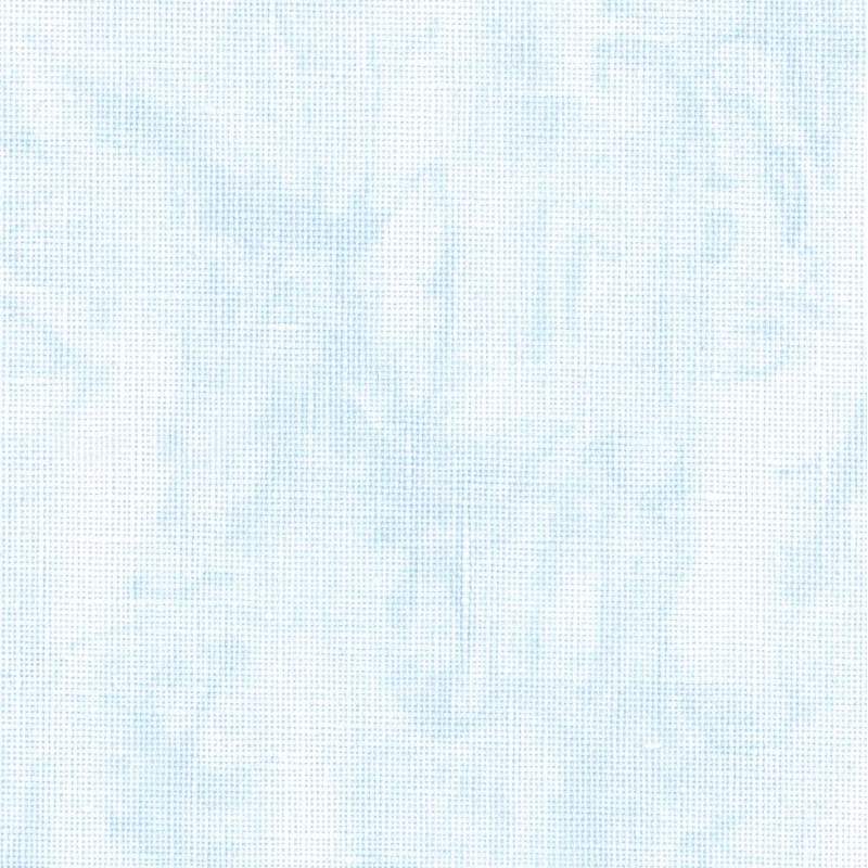 Lino da Ricamo 32ct Belfast Vintage, Azzurro sfumato - Zweigart