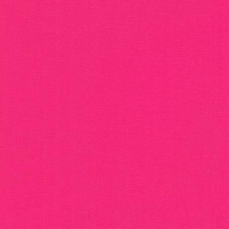 Kona Cotton Honeysuckle, Tessuto Rosa Intenso Tinta Unita - Robert Kaufman