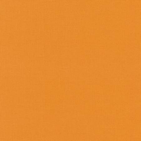 Kona Cotton Amber , Tessuto Arancio Ambra Tinta Unita - Robert Kaufman