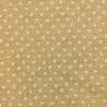 Tessuto nocciola con pois e piccole rose - Moda Fabrics Rambling Rose