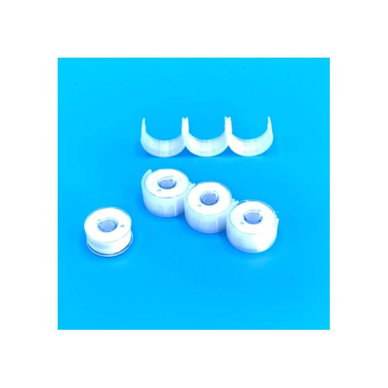 Clip per 9 bobine universali (classe 15) per vano porta accessori