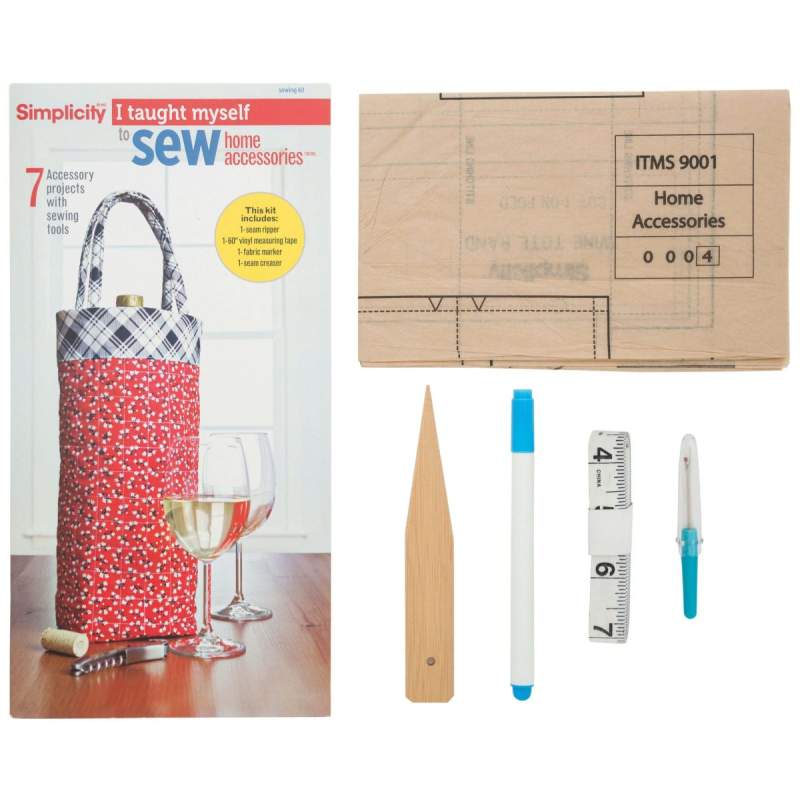 Kit 7 Progetti "Imparo da sola" per cucire Accessori per la Casa - I taught myself